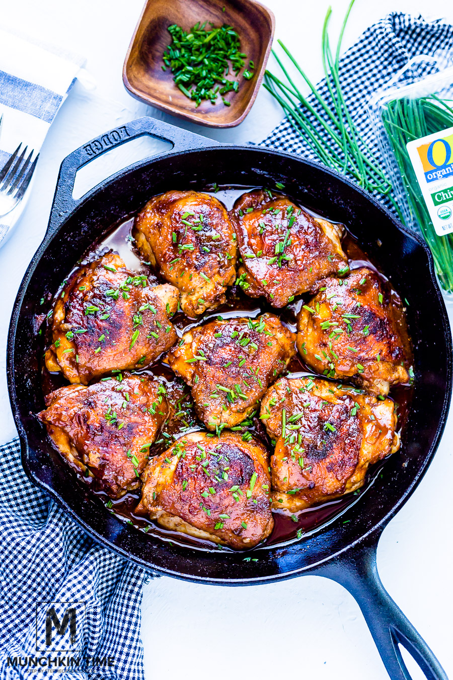 Super Easy BBQ Baked Chicken Thighs Recipe 