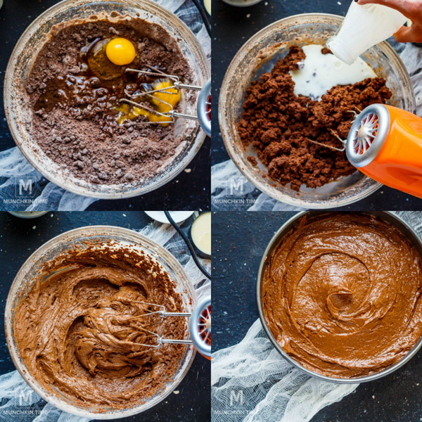step by step instructions to make a batter from scratch