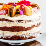 Super Easy Chocolate Ice Cream Cake Recipe from www.munchkintime.com #chocolateicecreamcake #icecream #cakerecipe