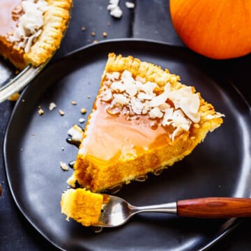 This homemade Gluten Free Pumpkin Pie aka Thanksgiving dessert recipe is one of the classic Holiday treats with a twist.