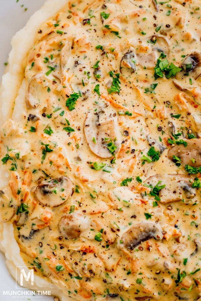 Mushroom Gravy for Mashed Potatoes