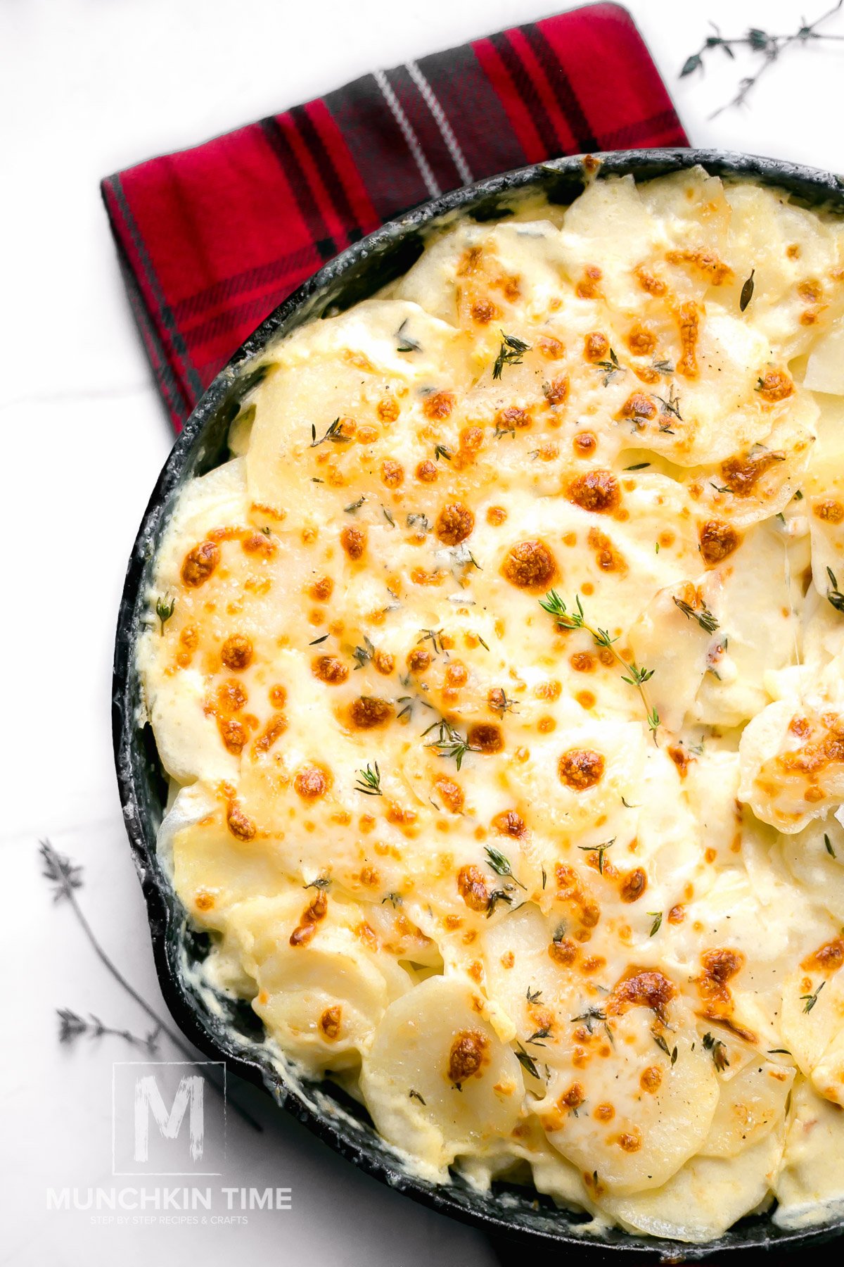 Munchkin Time's Cheesy Scalloped Potatoes Recipe