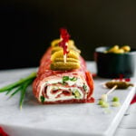 Munchkin Time's salami cream cheese roll ups Recipe