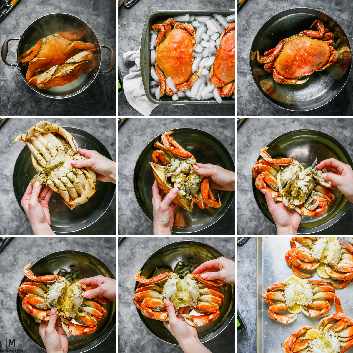 How to Clean Dungeness Crab