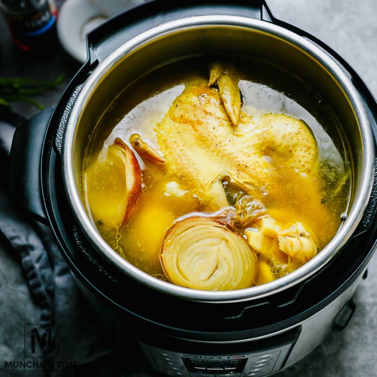 instant pot chicken bone broth recipe