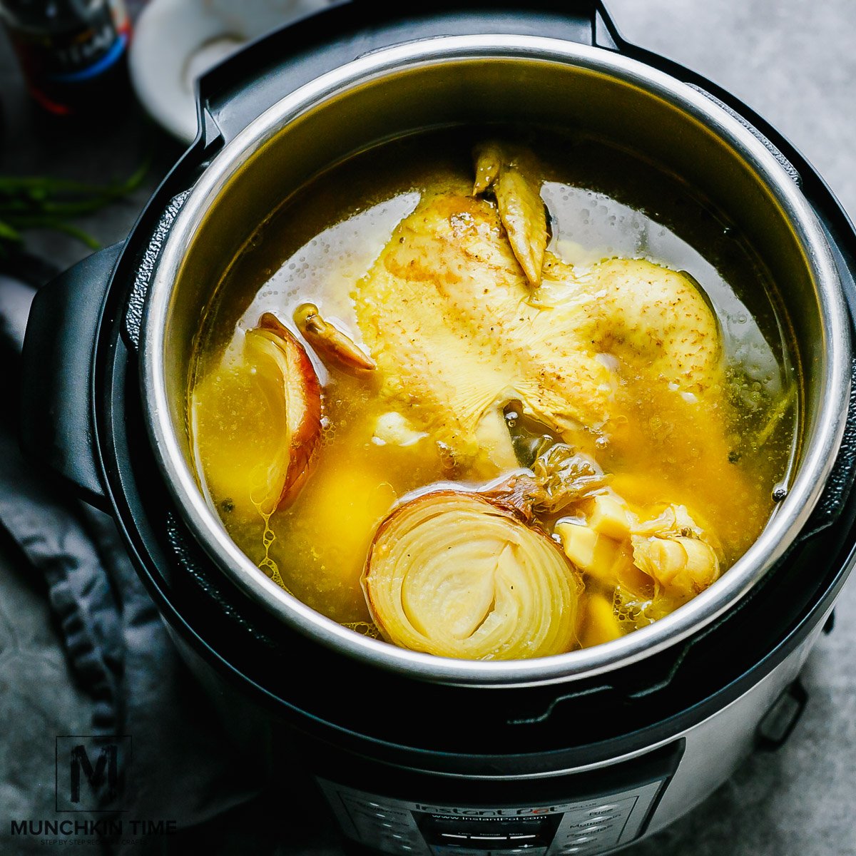 Instant Pot Chicken Bone Broth Recipe Instant Pot Chicken Bone Broth Recipe