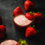 Strawberry Mousse Recipe in Chocolate Cups