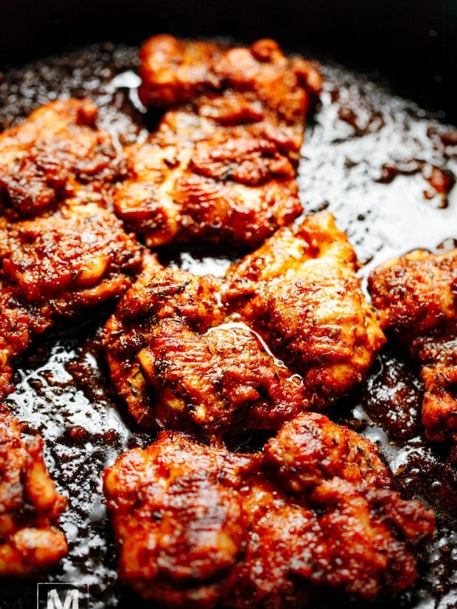 Oven Baked Boneless Skinless Chicken Thighs