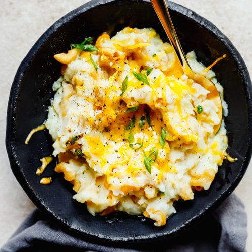 Mashed Potatoes with Russet Potatoes & Macaroni Recipe