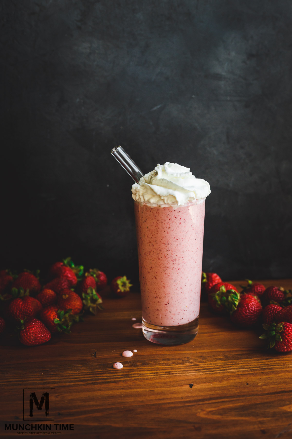 Super easy strawberry and cream frappuccino starbucks copycat recipe