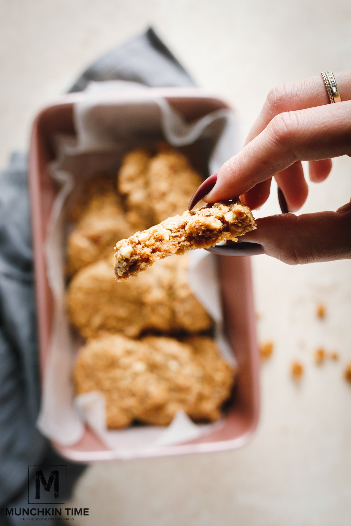 Best Ever Almond Butter Cookies Using Only 3 Ingredients.
