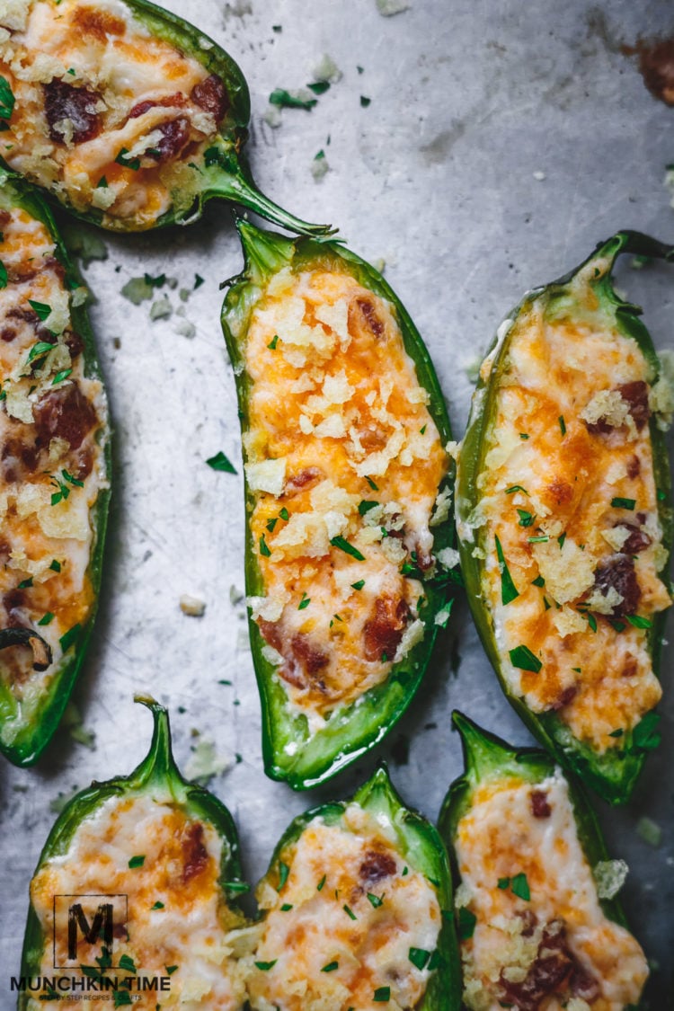 Jalapeno Poppers with Cheddar Cheese Recipe Munchkin Time