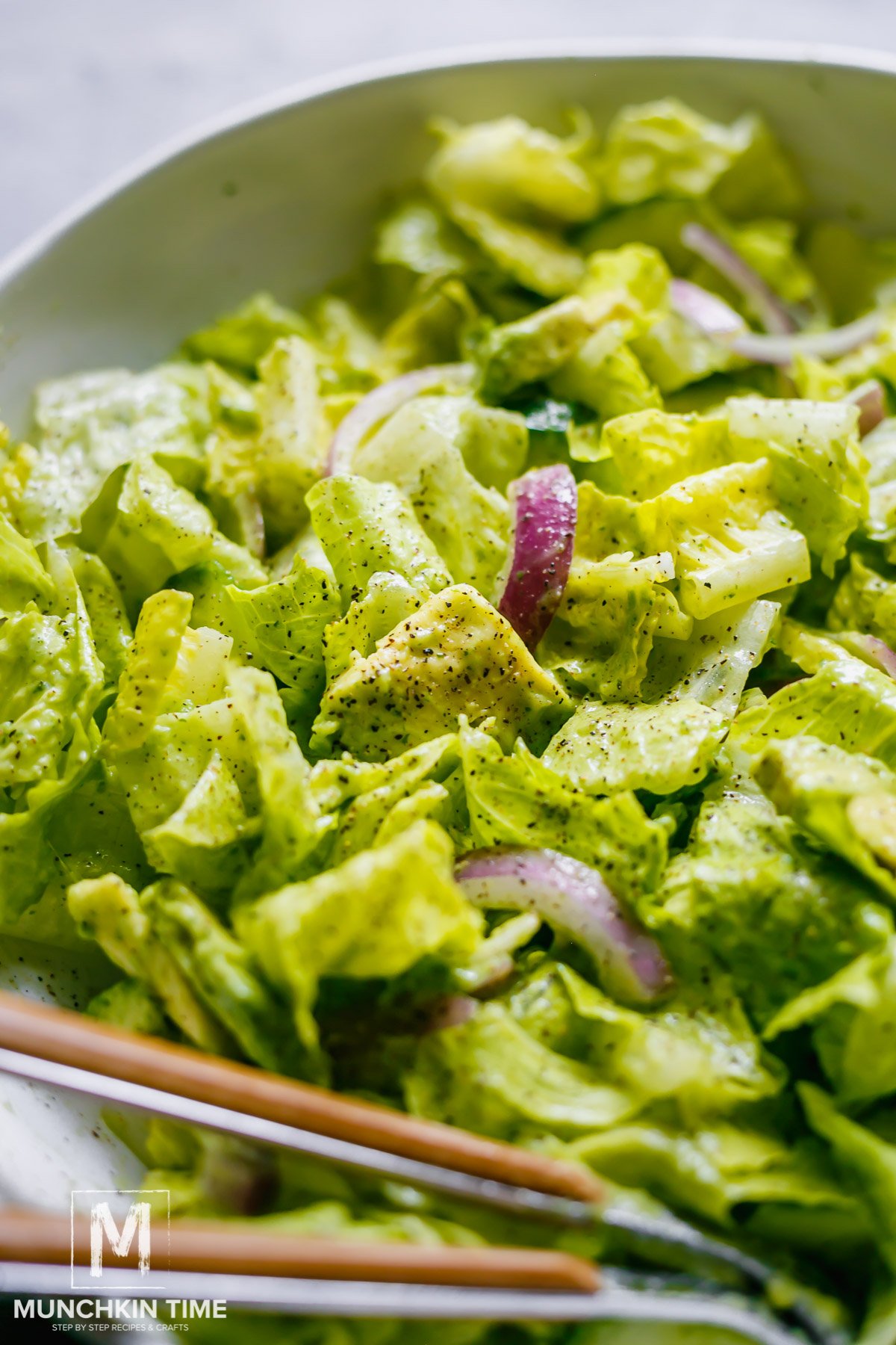 Super Easy Cucumber Avocado Salad with the most delicious Avocado Salad Dressing from scratch.