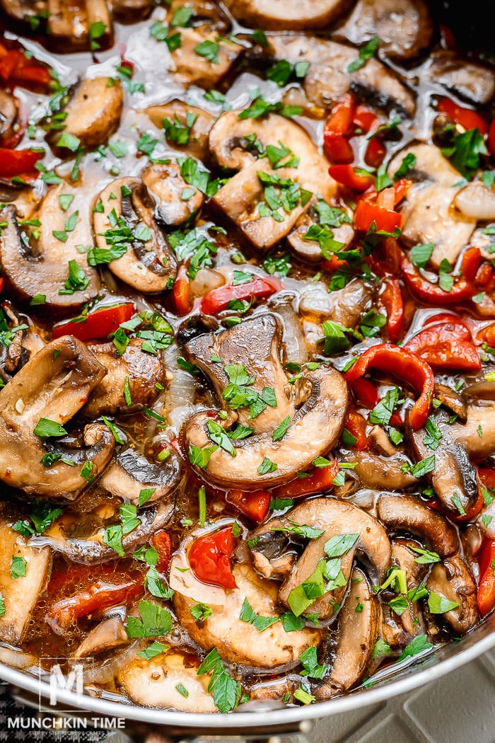 Marinated Mushroom Recipe - one of my family's favorite mushroom side dishes.