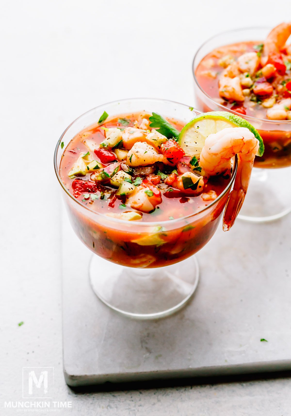 Easy Mexican Shrimp Cocktail Recipe - Munchkin Time