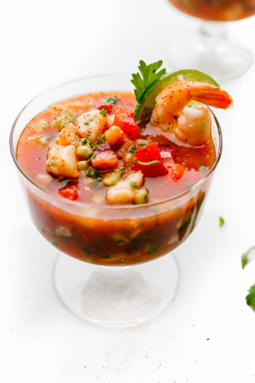 Easy Mexican Shrimp Cocktail Recipe