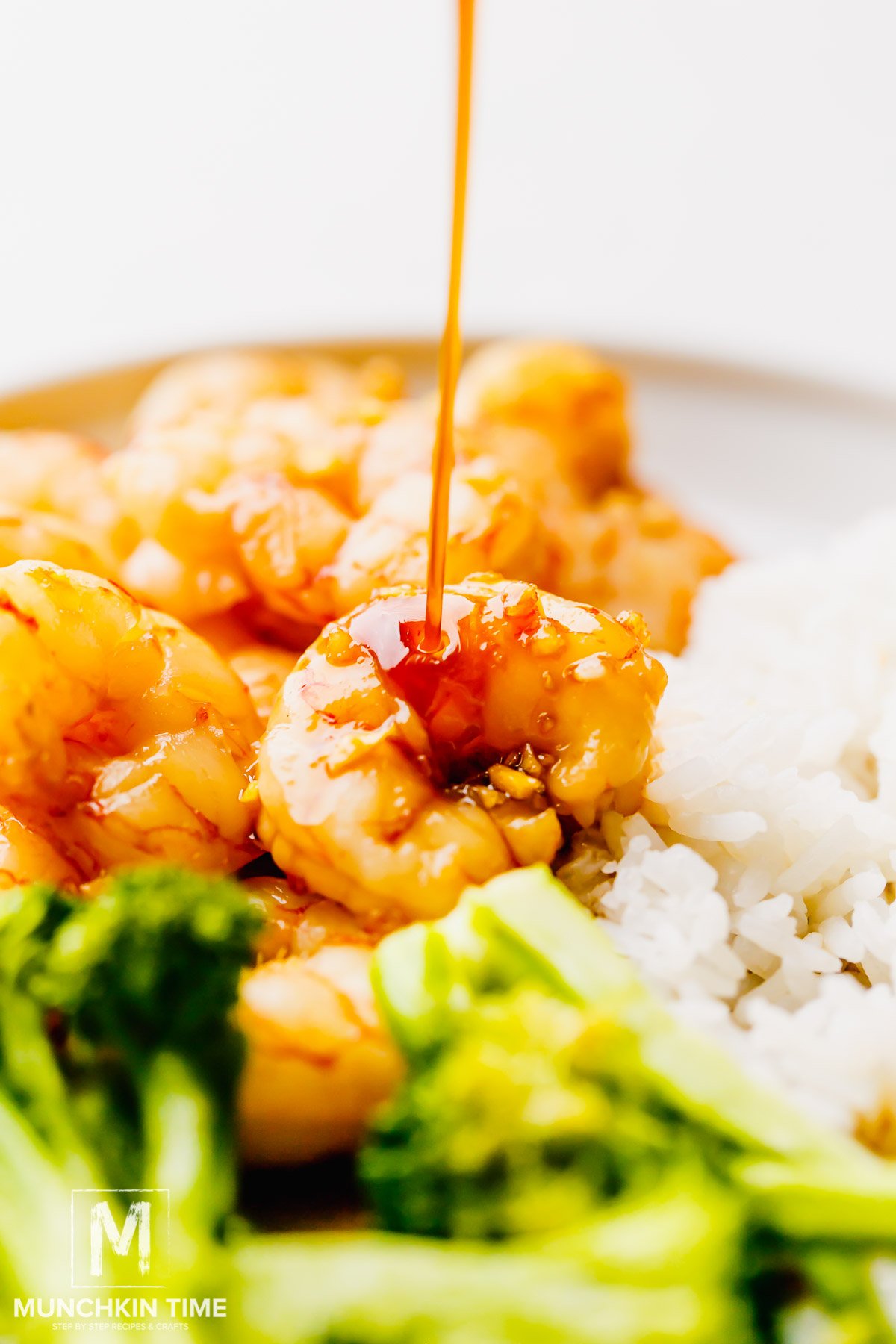 Honey Garlic Shrimp Recipe with Broccoli