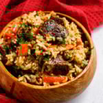 Easy Beef Rice Pilaf Instant Pot