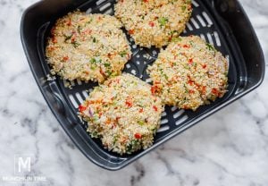 air fryer shrimp patties