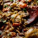 Chicken Liver Recipe with Bacon Onions & Mushroom Sauce