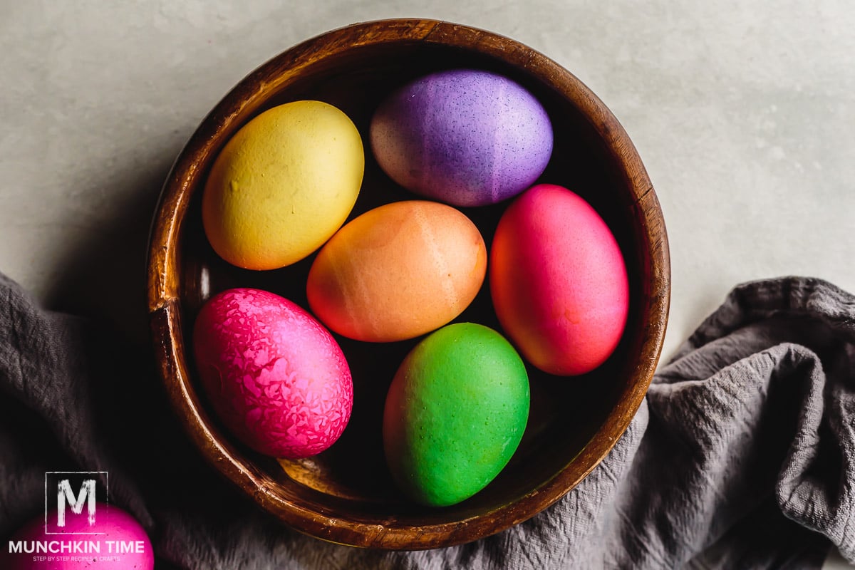 Easter Egg coloring with Food Coloring (Instant Pot)