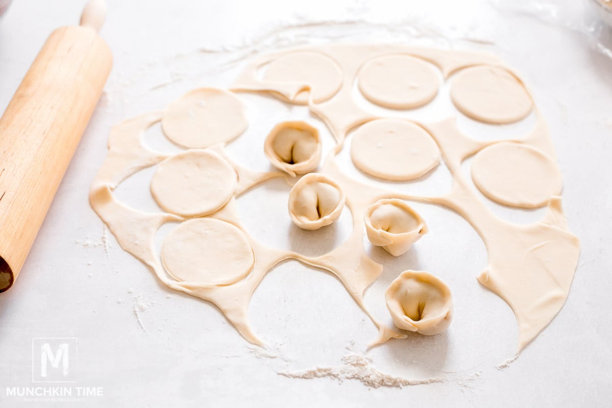 How to make dumplings with pork aka Russian Pelmeni