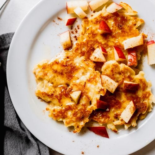 Dairy Free Pancake Recipe with Apples