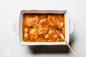 Chicken thighs and rice recipe