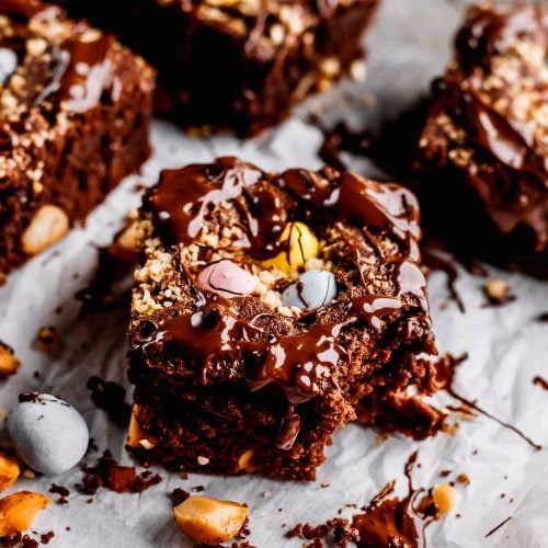 Easy Brownie Recipe from scratch.
