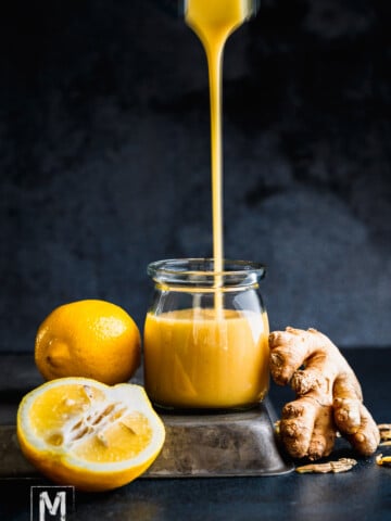 Ginger Lemon Honey Syrup Recipe