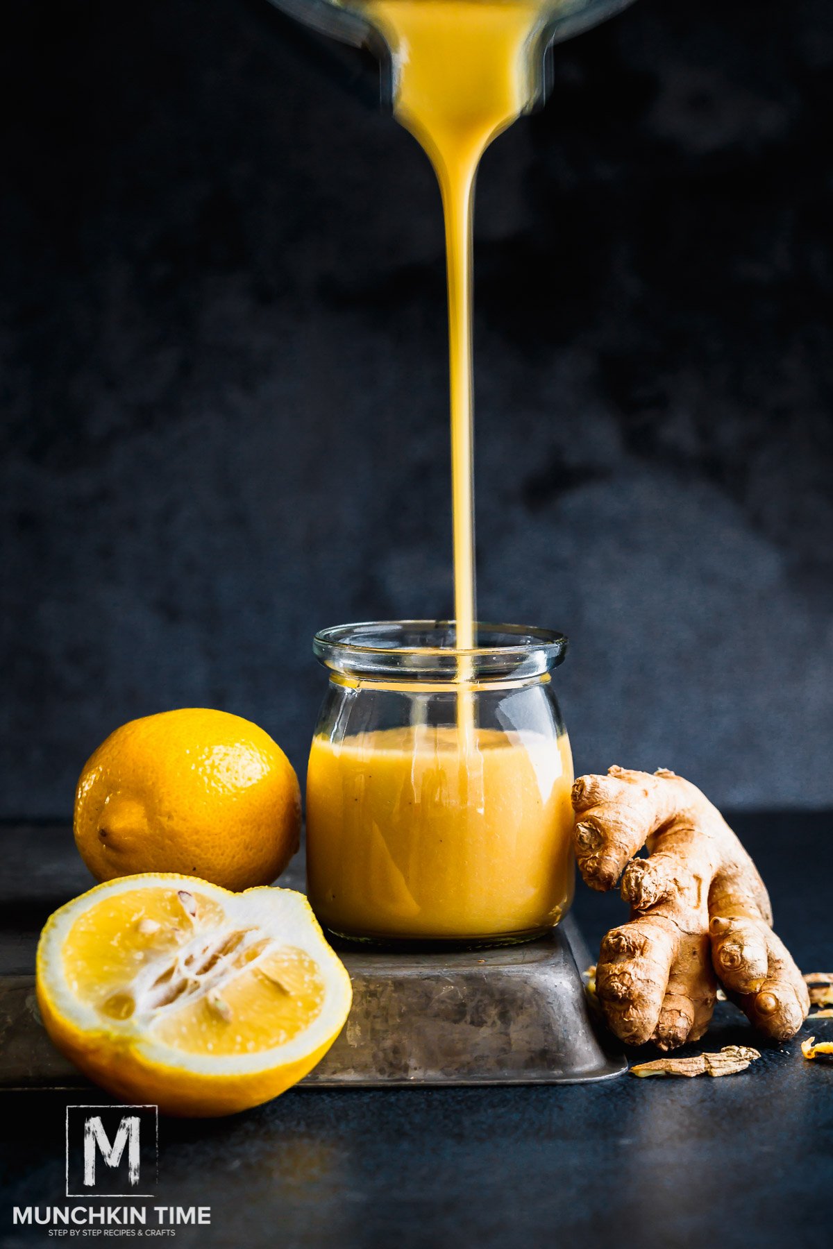 Ginger Lemon Honey Syrup Recipe