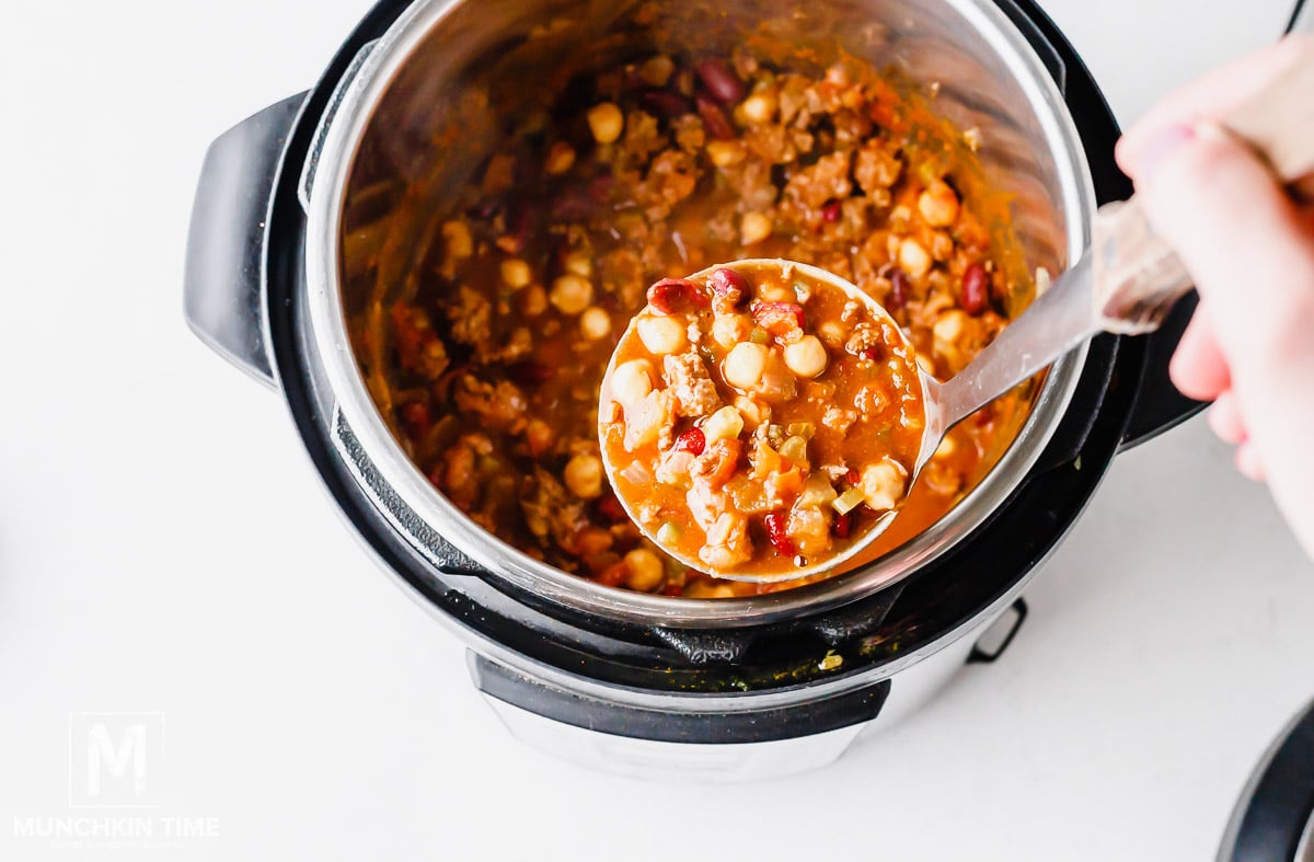 How to make Chili in instant pot.