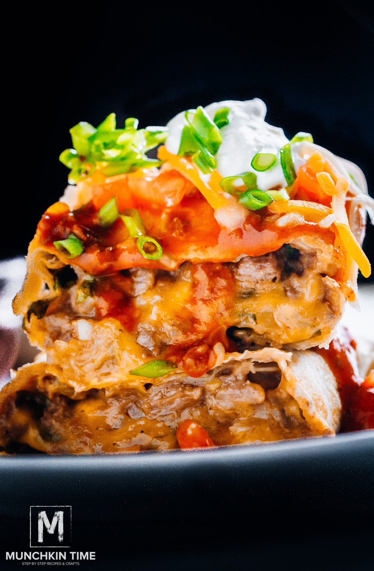 Beef and Cheese Chimichanga Recipe - Razzle Dazzle Life