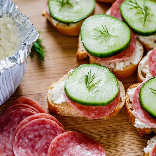 How to Make Cucumber Sandwiches using 5-ingredients
