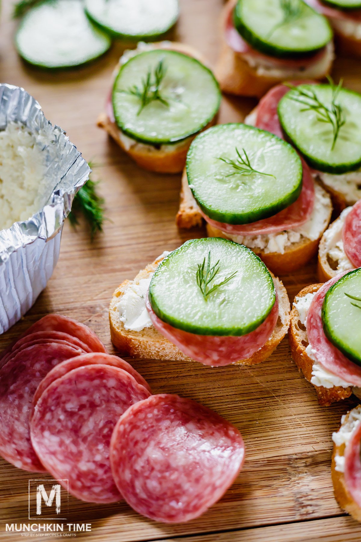 How to Make Cucumber Sandwiches using 5-ingredients