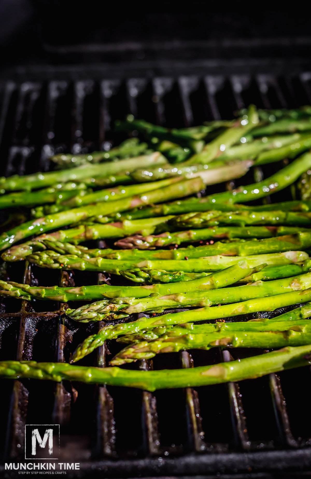 Grilled asparagus.