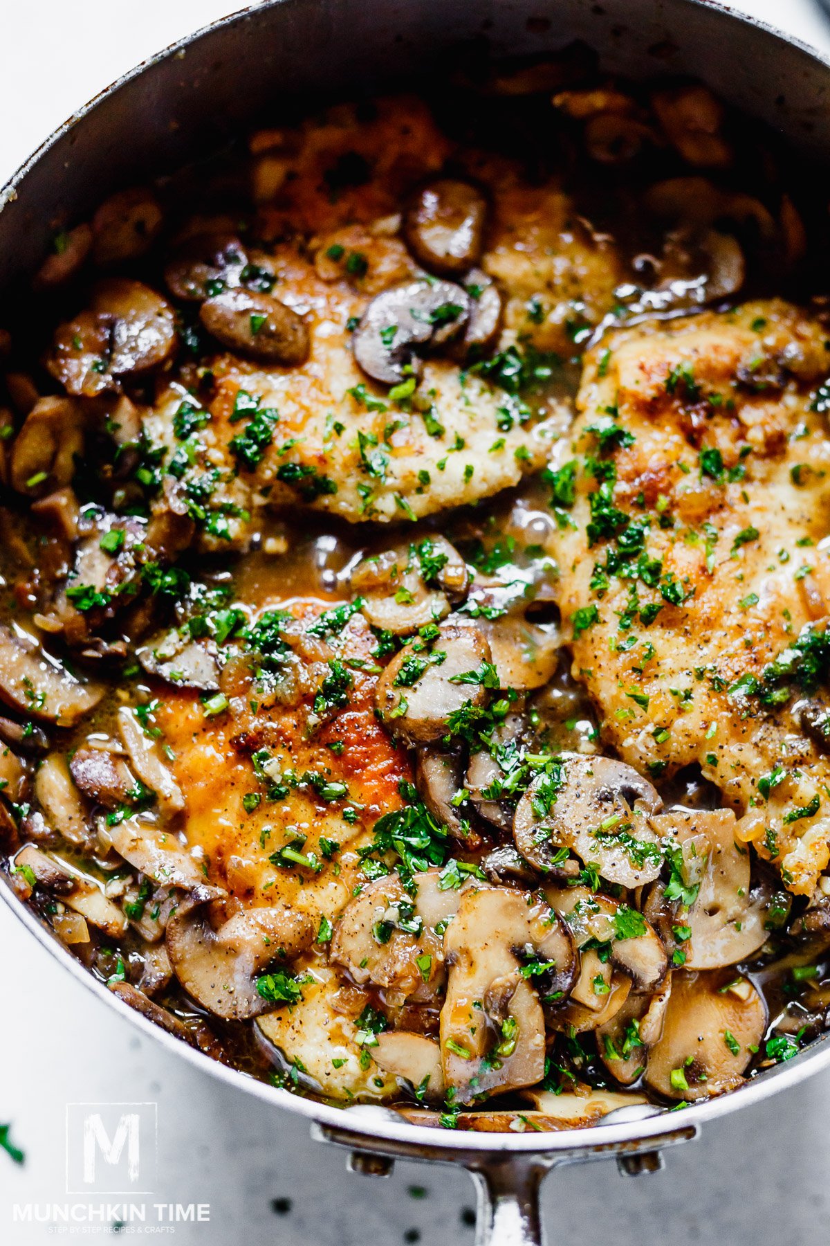 Chicken In White Wine Sauce