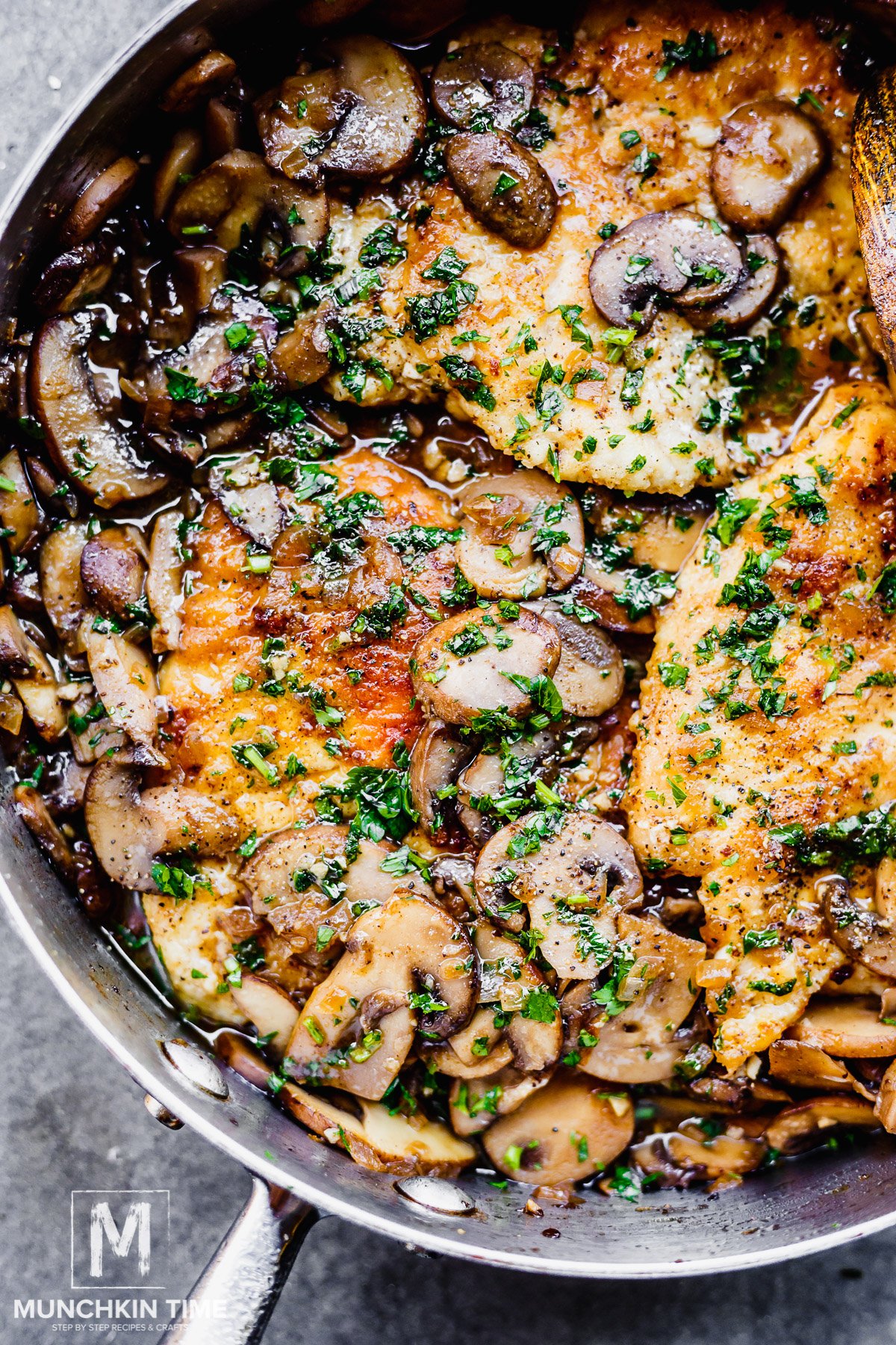 Chicken In White Wine Sauce