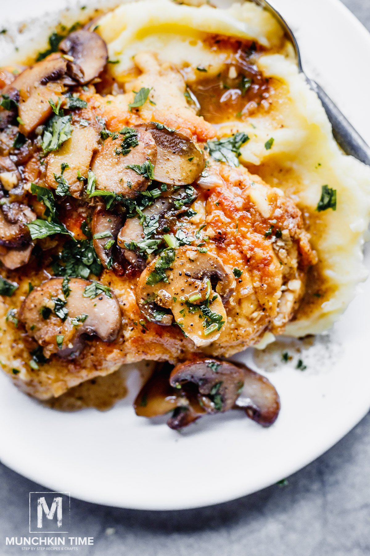 Easy Chicken Marsala Recipe.