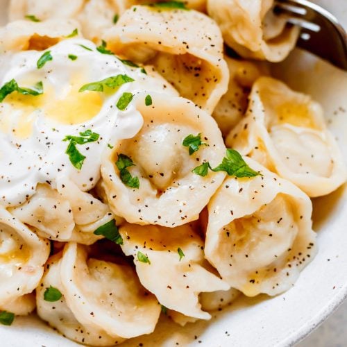 Easy Pelmeni Recipe (Turkey & Pork Dumplings)