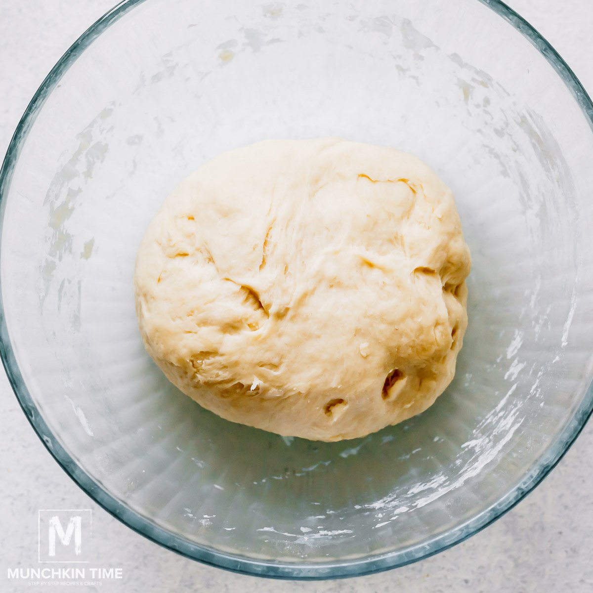 Dumplings dough resting.