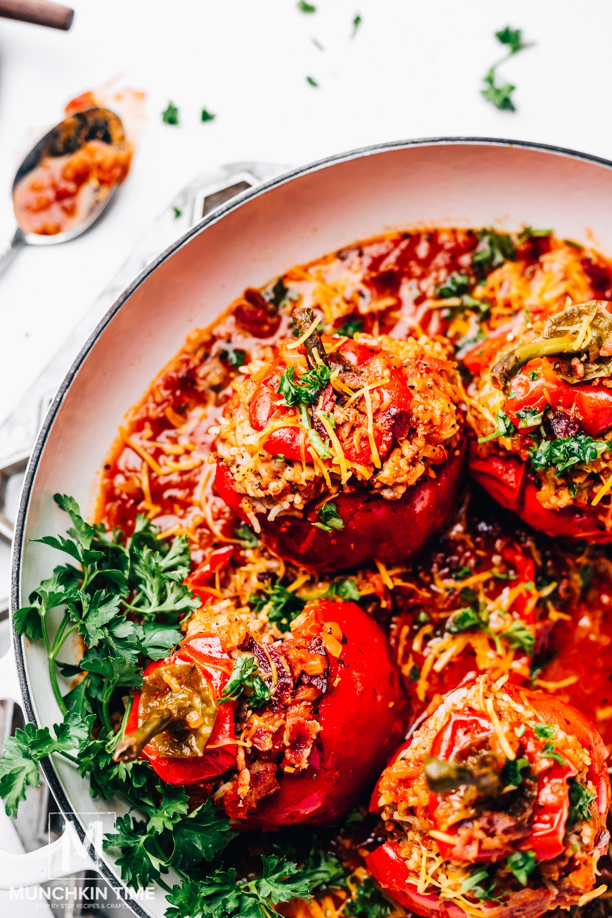 how to make stuffed bell peppers in instant pot