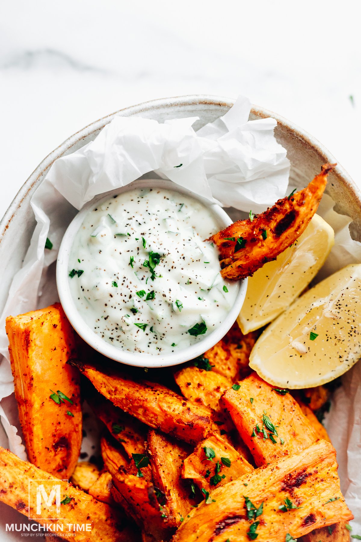 Baked Sweet Potato Wedges