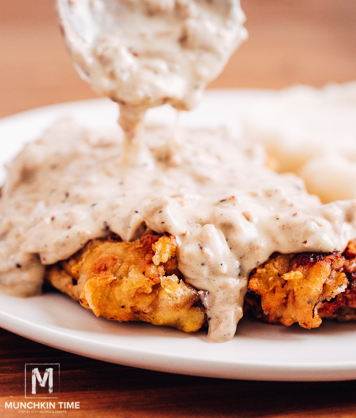 Chicken Fried Steak With White Gravy Recipe