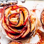 Baked apple roses.