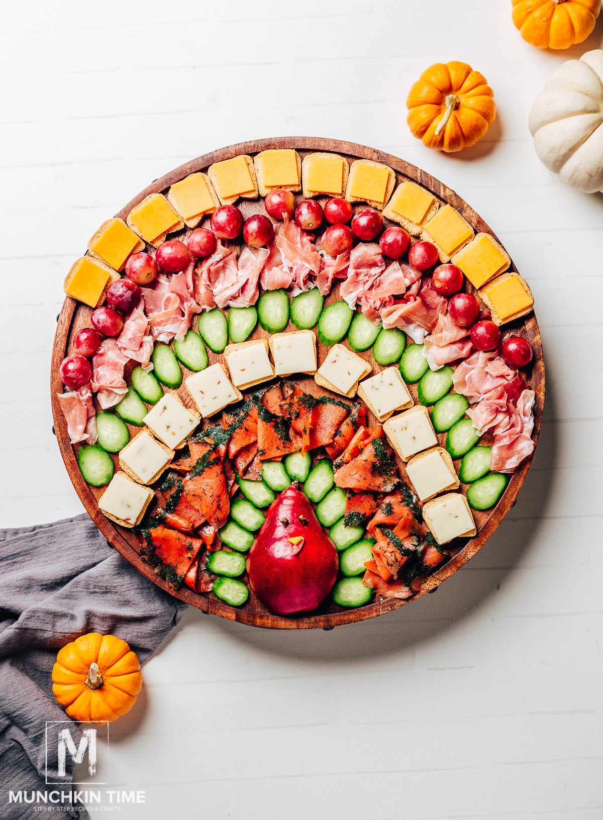 Thanksgiving cheese platter