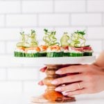 smoked salmon cucumber cream cheese appetizer