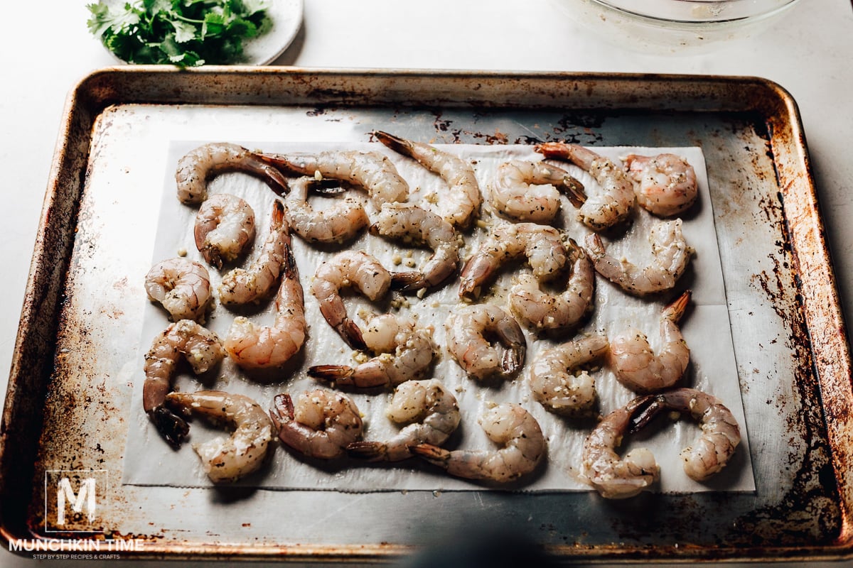 How to bake shrimp in the oven.