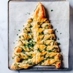Baked Christmas tree appetizer