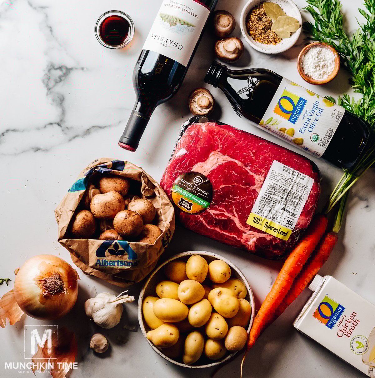 Instant Pot Roast Beef ingredients